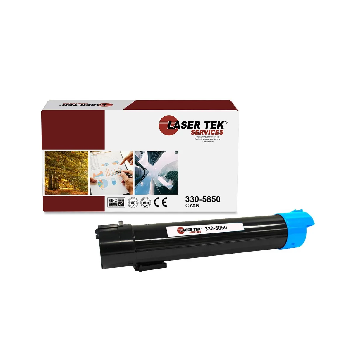 Laser Tek Services Laser Tek Services Cyan Toner Cartridge 330-5850 12000 Pages — product photo
