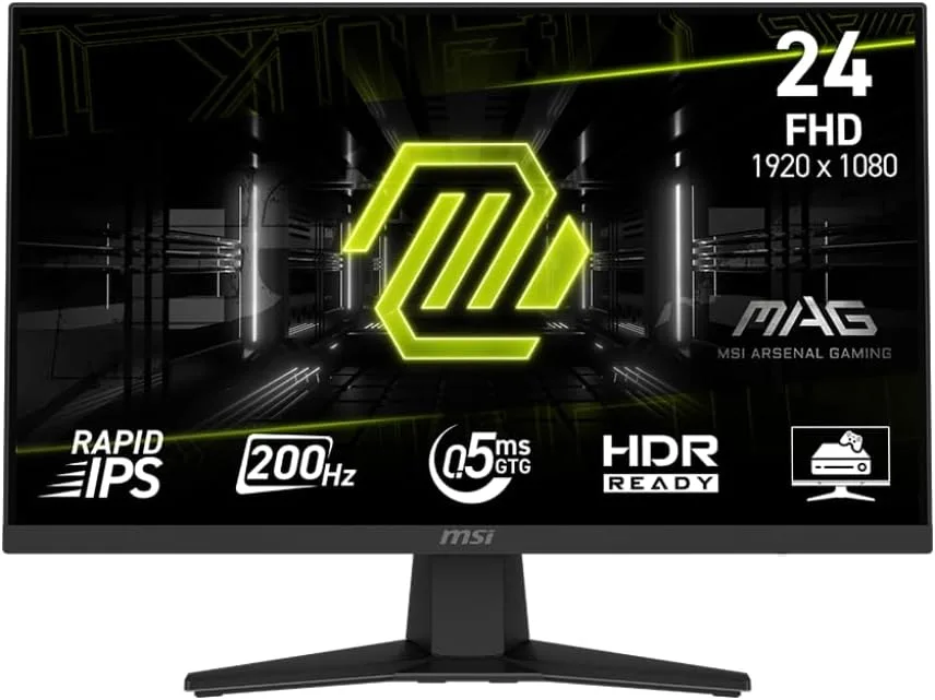 MSI MSI MAG 244F 23.8" 200Hz FHD gaming monitor — product photo
