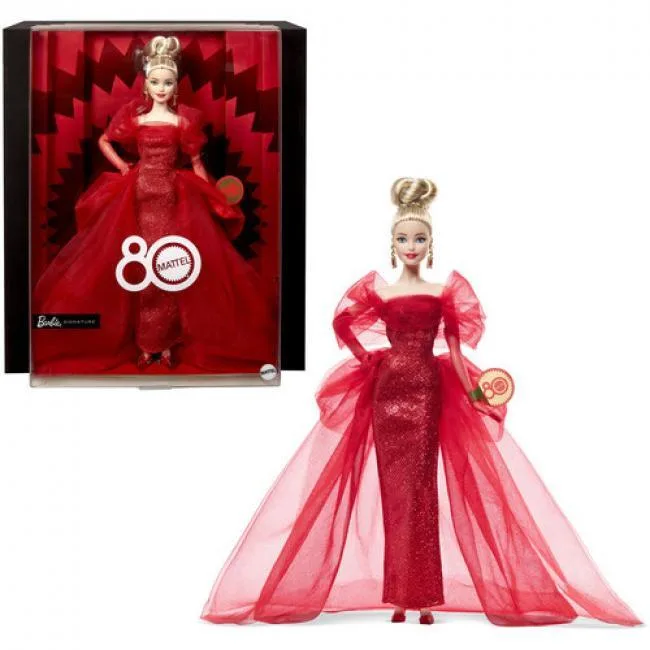 Barbie Barbie 80th Anniversary Signature Doll JBJ17 — product photo