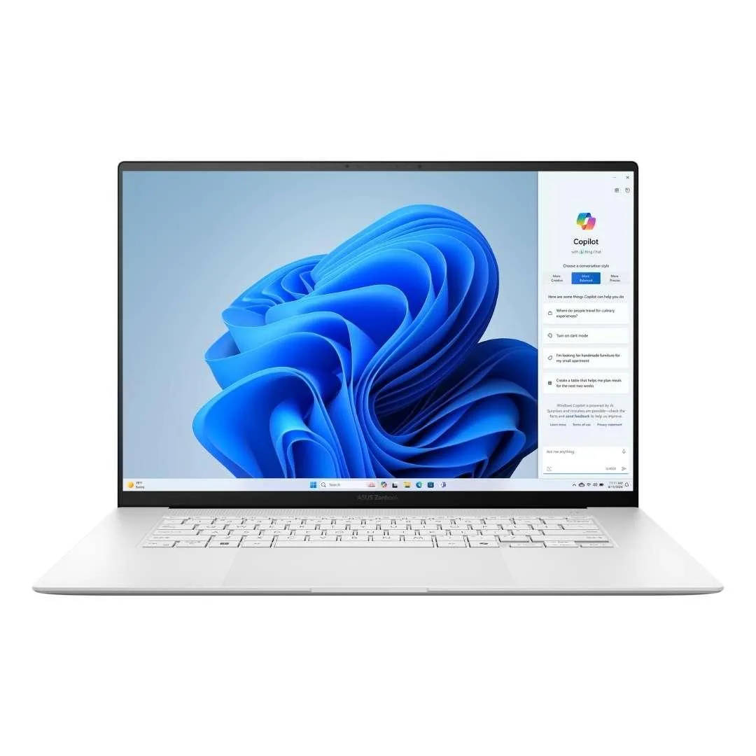 ASUS ASUS Zenbook S 16 OLED UM5606WA White 16" 3K 120Hz Touch Windows 11 Pro gaming laptop — product photo