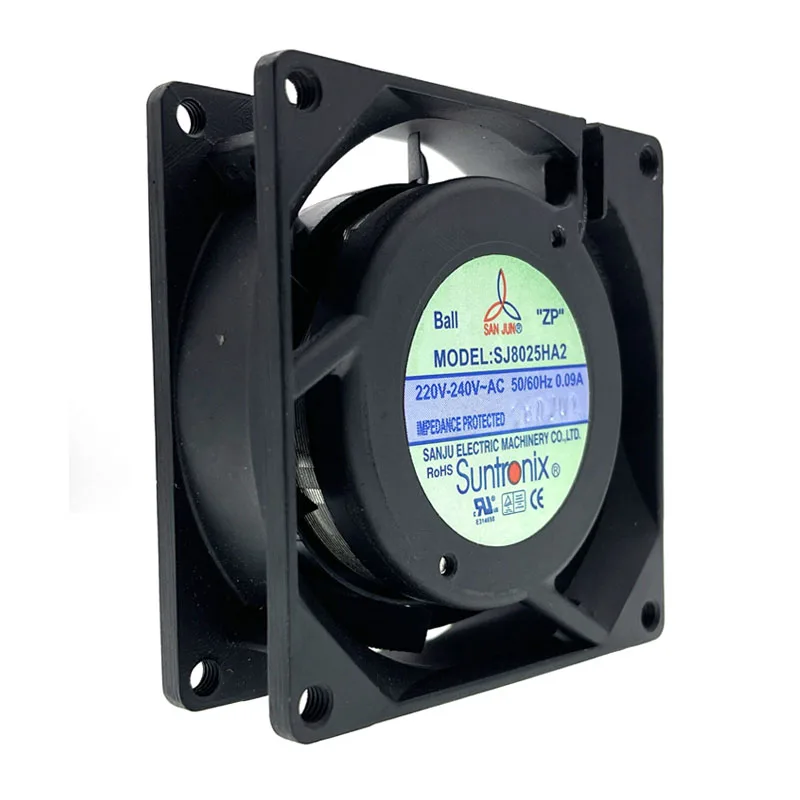 SXDOOL SXDOOL sj80025ha2 80mm AC 220V 240V case fan — product photo