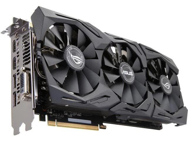 ASUS ASUS ROG Strix GeForce GTX 1070 Ti graphics card — product photo