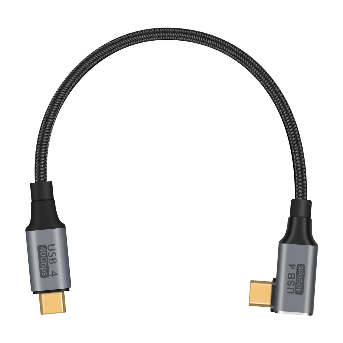 Vszerda Vszerda Right Angle USB C Cable 100W 40Gbps 8K@60Hz 1ft POY-000858 — product photo