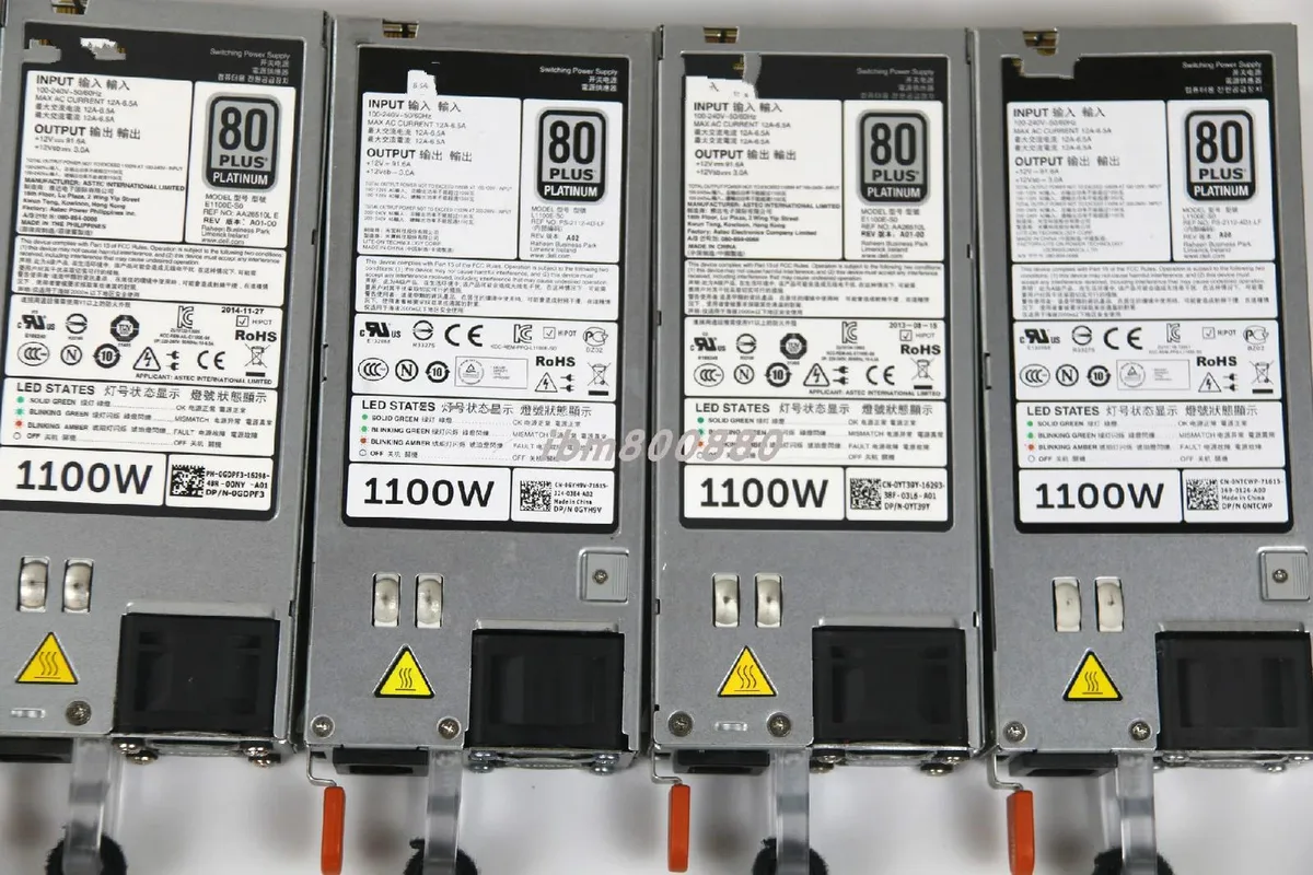 Supersuperuncle Supersuperuncle 1100W Server Power Supply for Dell R520 R620 R720XD — product photo