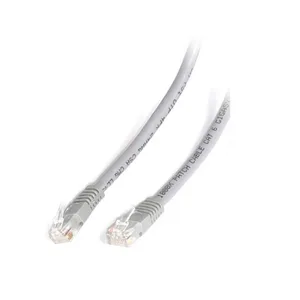 STARTECH STARTECH Cat 6 Patch Cable 1 ft Gray RJ-45 M/M — product photo
