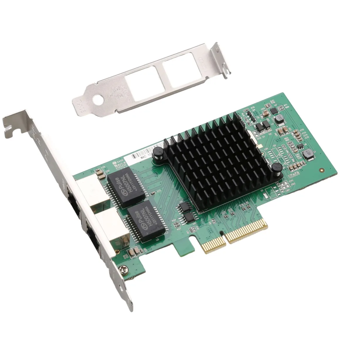 C&N C&N Dual-Port PCIe x4 Gigabit Network Card Intel I350-T2 — product photo