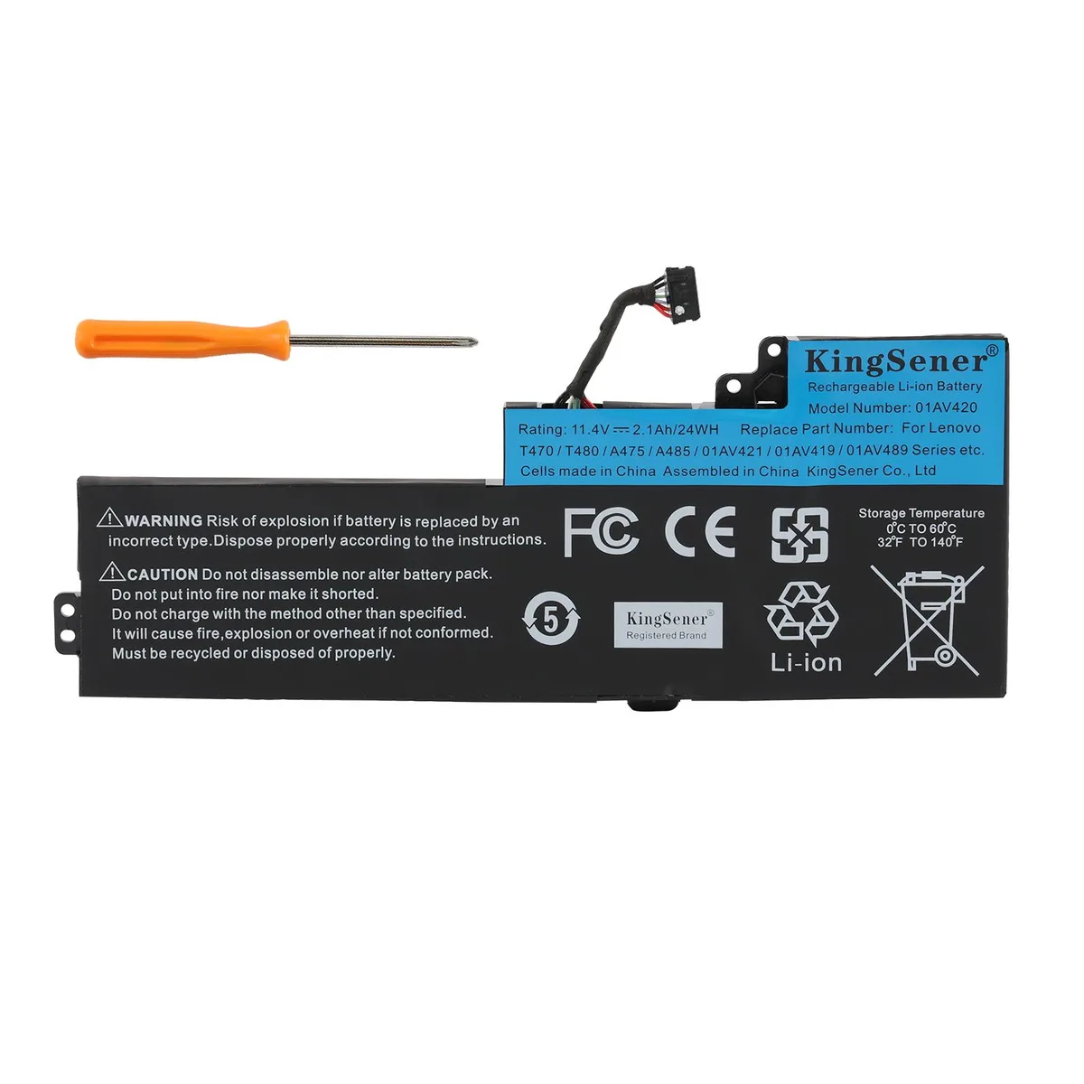KingSener KingSener 01AV420 24Wh laptop battery — product photo