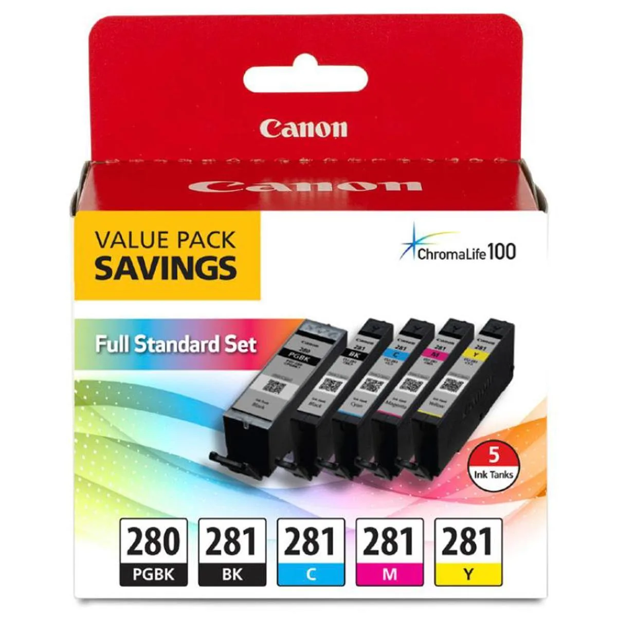 Canon Canon PGI-280/CLI-281 5-colour ink pack 2075C006 — product photo