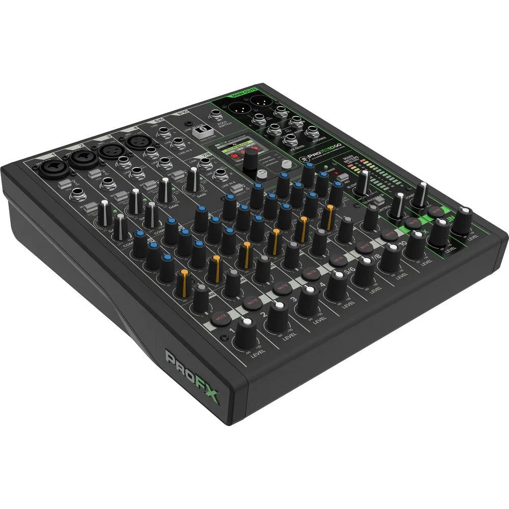 Mackie Mackie ProFX10 GO 10-Channel Battery-Powered DJ Mixer — product photo