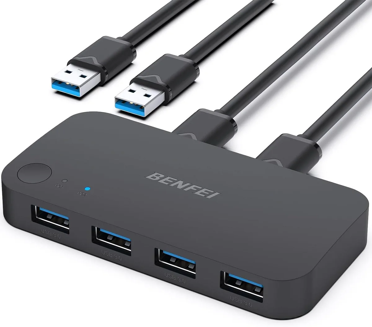 Explus-C Explus-C USB 3.0 KVM Switch 2 Computers 4 Ports — product photo