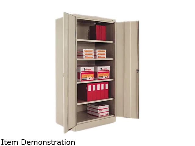 Tennsco Tennsco 1480PY Standard Storage Cabinet 36 x 24 x 72 Putty — product photo