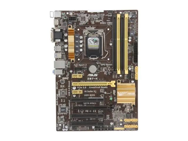 ASUS ASUS Z87-K LGA 1150 Intel Z87 ATX Motherboard — product photo