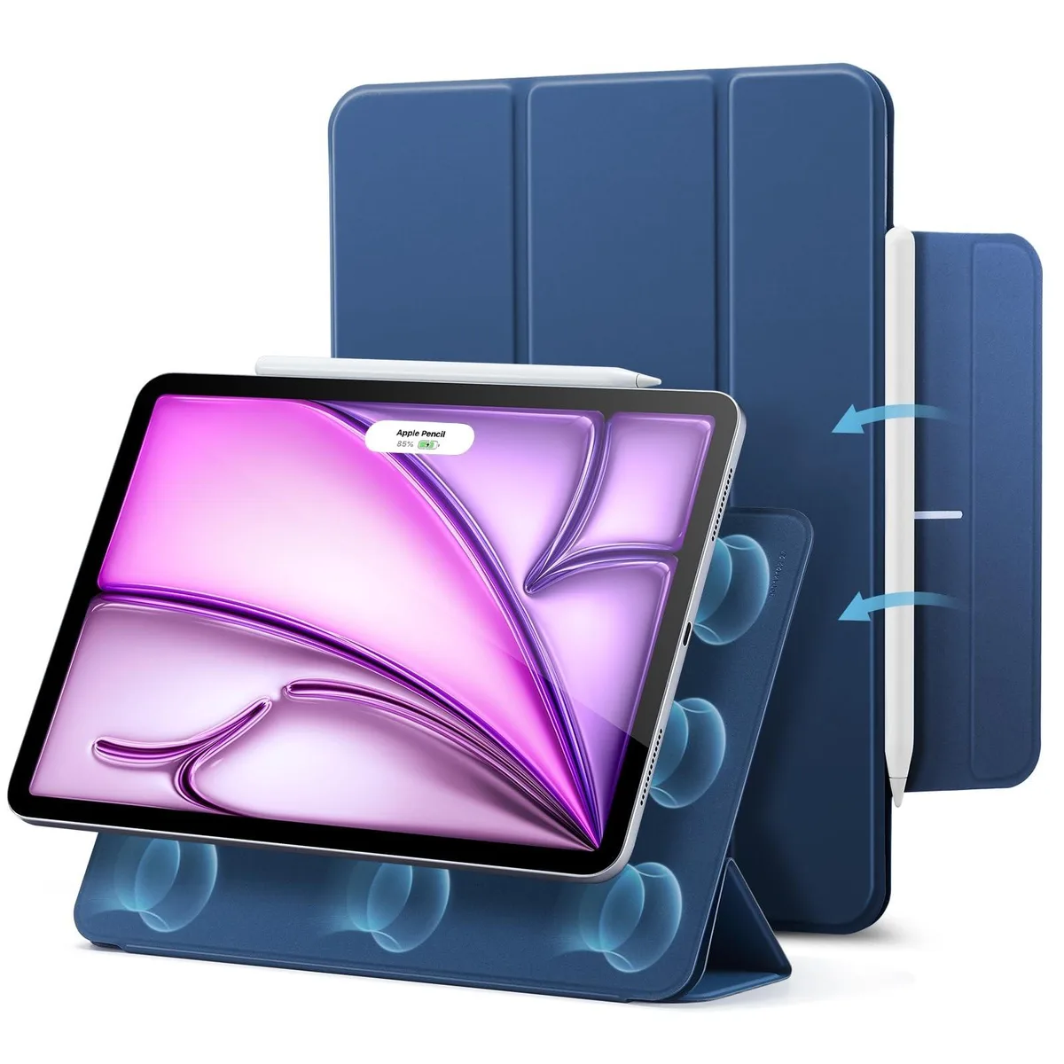 ESR ESR Rebound Series iPad Air 13 / Pro 12.9 Case Dark Blue — product photo