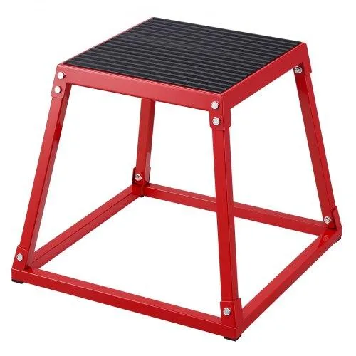 VEVOR VEVOR Plyometric Jump Box 18 Inch Red 500 lb — product photo
