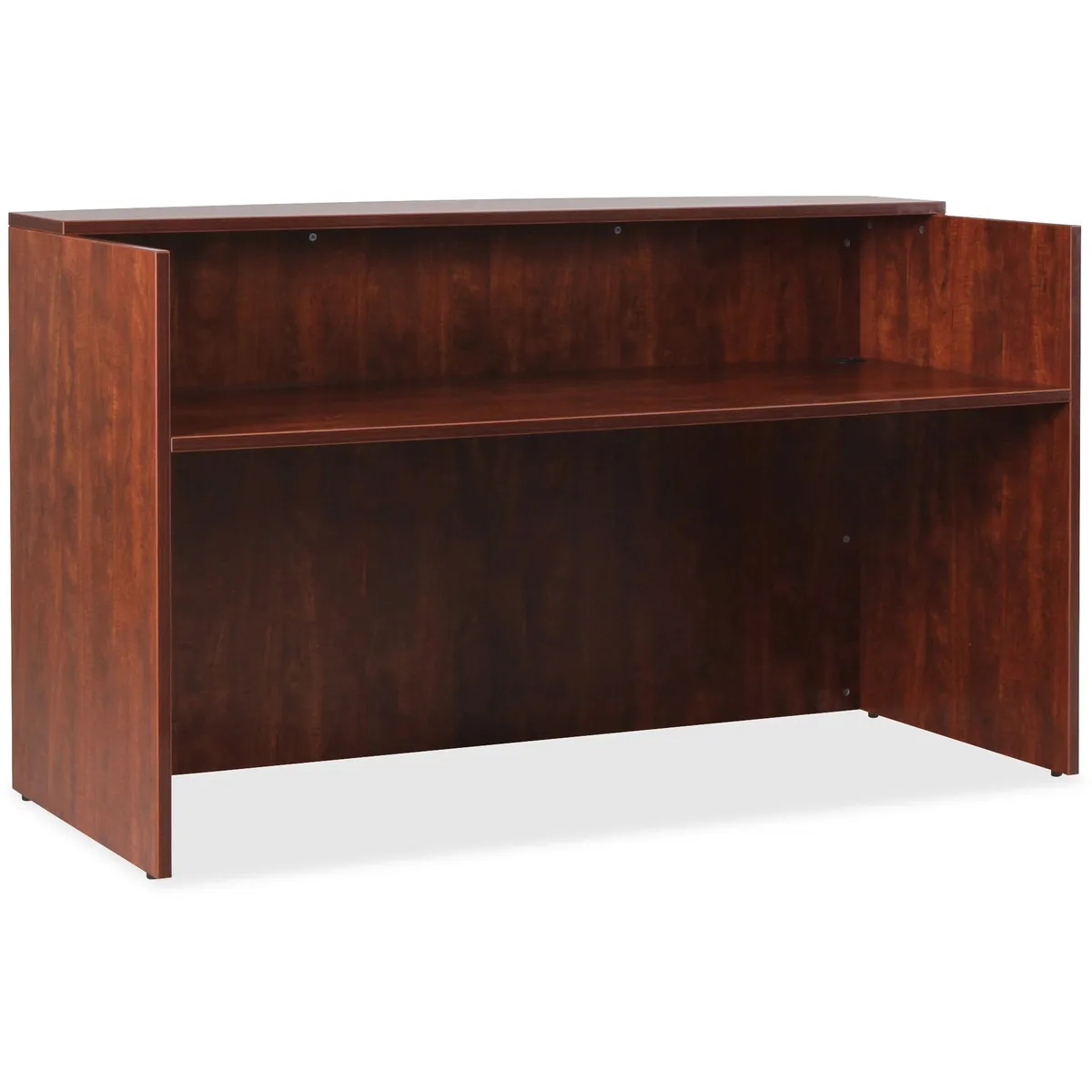 Lorell Lorell 59581 Reception Desk 352 x 71 x 42 Cherry office furniture — product photo