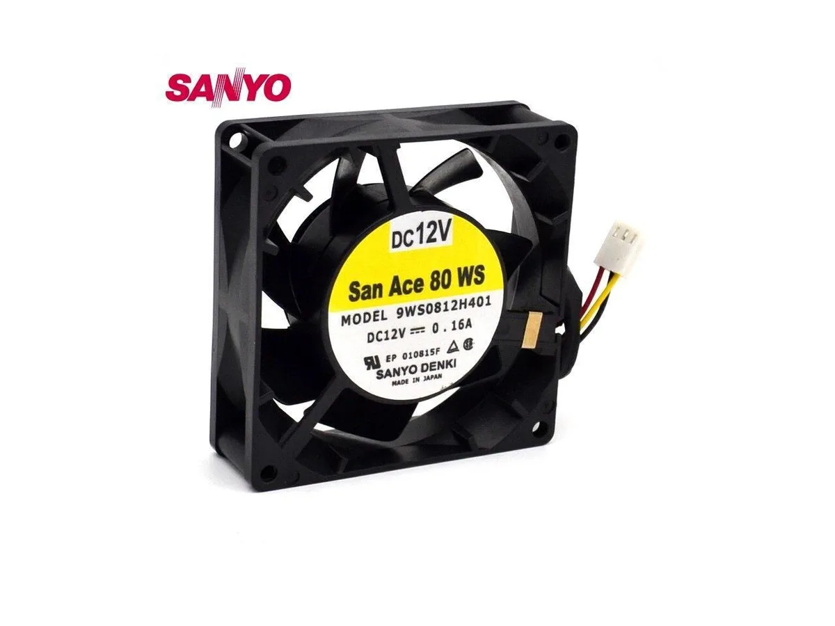 Fans Fans 8025 9WS0812H401 12V 0.16A case fan — product photo