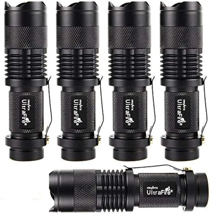 TAURKENAM TAURKENAM SK68 300 lumen flashlight 5 pack — product photo