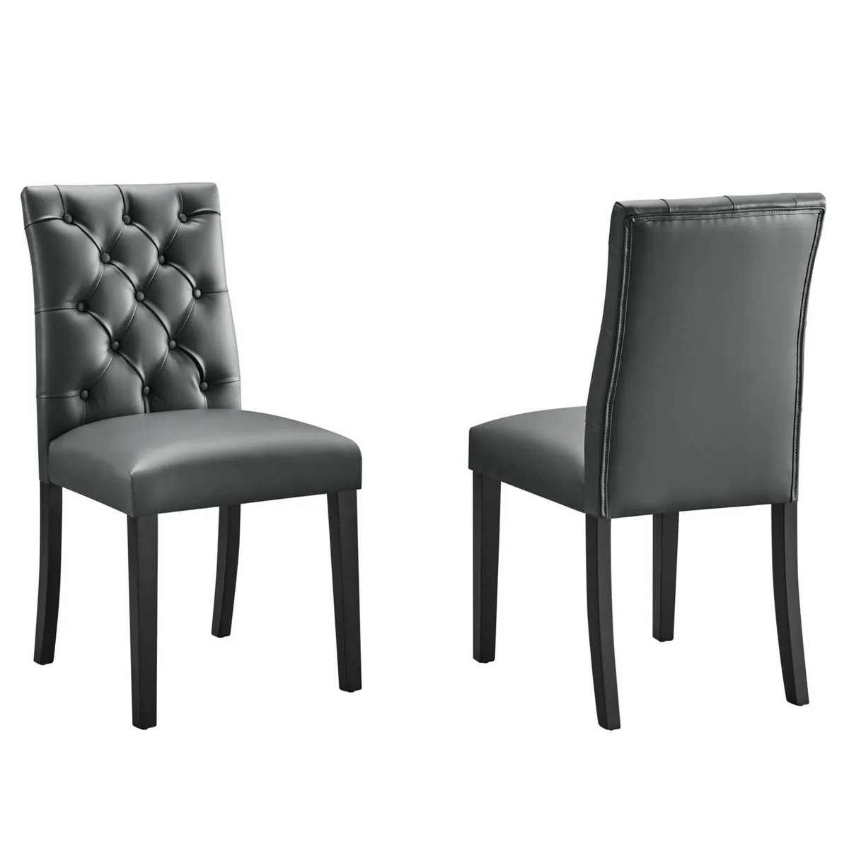 LexMod LexMod Duchess Dining Chair Vinyl Set of 2 — product photo