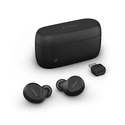 Jabra Enterprise Products Jabra Enterprise Products Evolve2 Buds USB-C MS True Wireless Earbuds Black — product photo