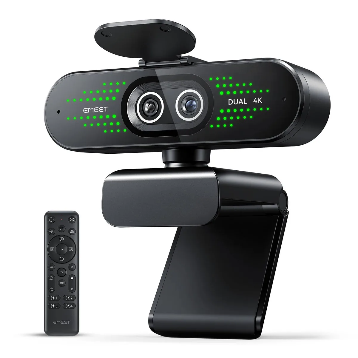  EMEET NOVA 4K Dual E3405 4K Dual-Camera Webcam — product photo