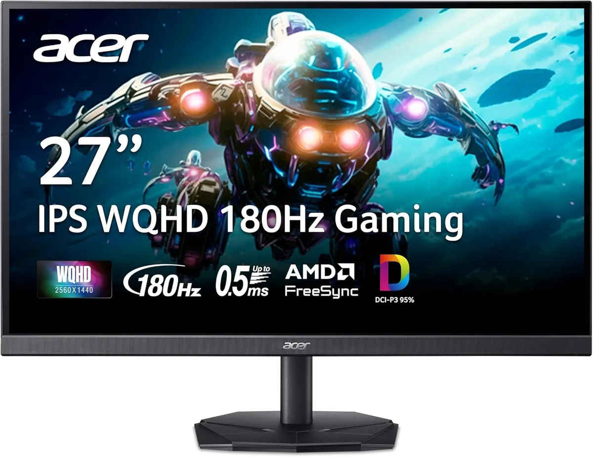 Acer America Acer Nitro KG271U 27" WQHD 2560 x 1440 IPS monitor accessory — product photo