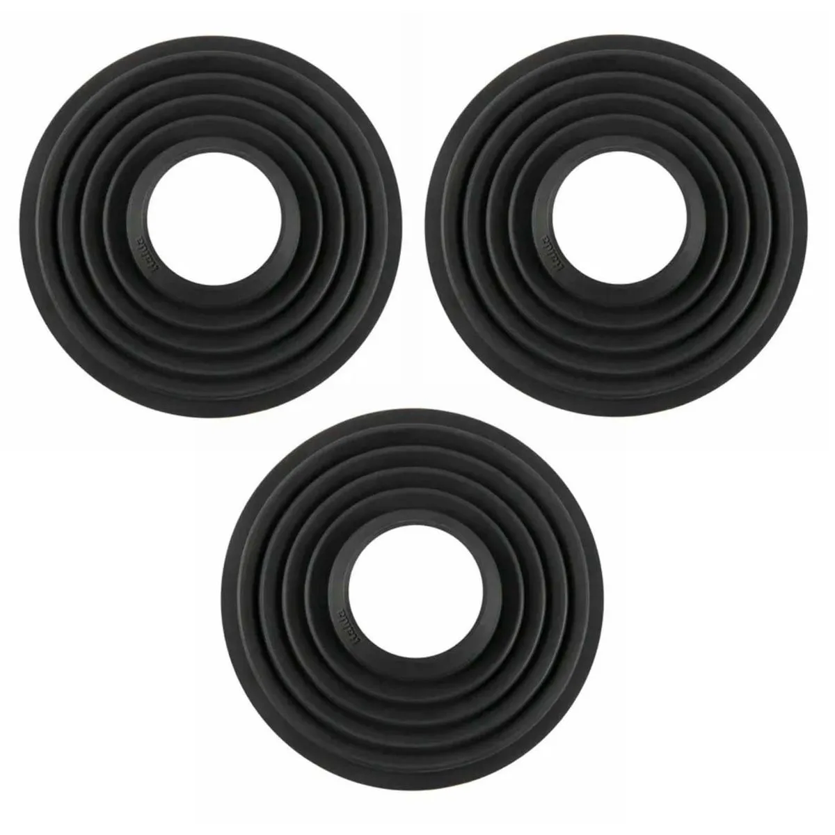 Haida Haida Silicone Lens Hood 70-90mm Black 3-Pack camera accessory — product photo