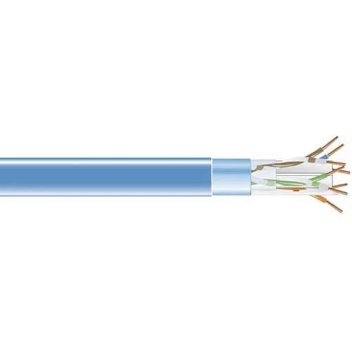 Black Box Corporation Black Box Cat6 400MHz Solid Bulk Cable Blue 1000ft — product photo