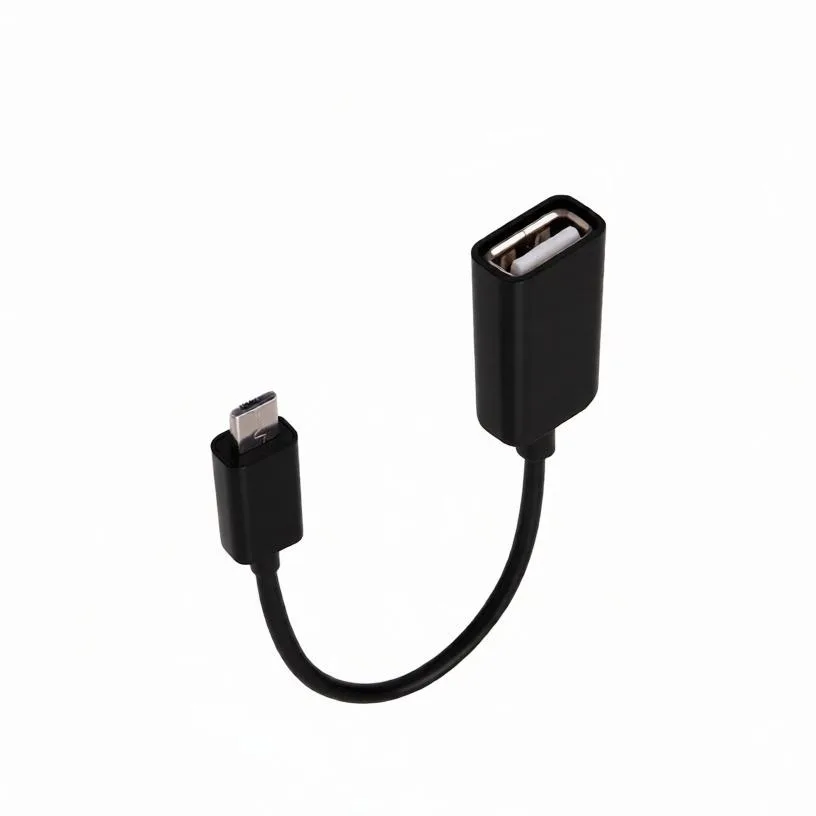 Lumenzi Lumenzi USB 2.0 Micro USB to A Female OTG Adapter Cable 6 IN — product photo
