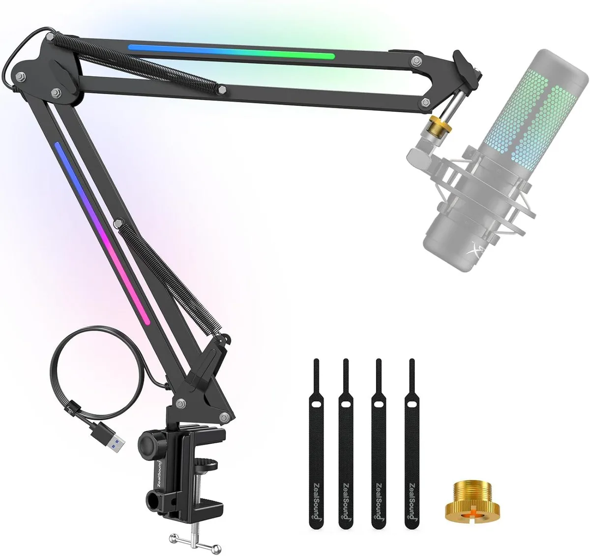 BFKK BFKK RGB Microphone Arm Stand 78.7in — product photo
