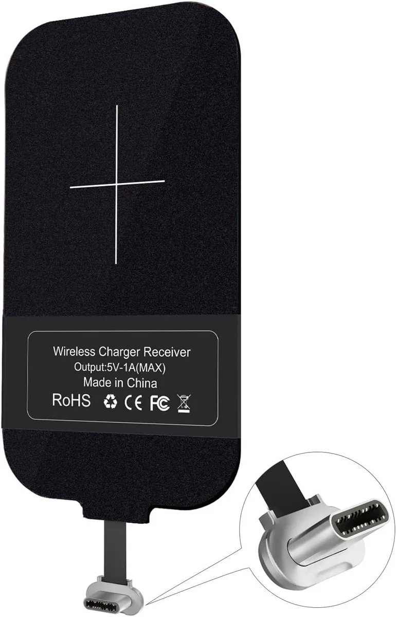 KINGARD KINGARD Qi Receiver USB-C Wireless Charger Short Version — product photo