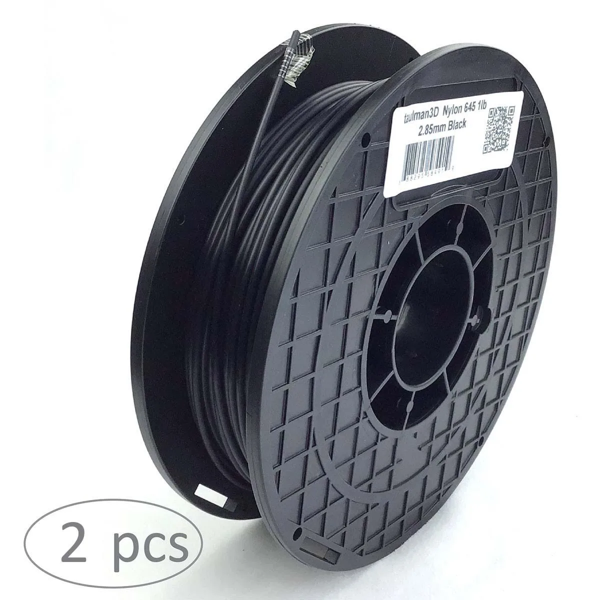 Taulman 3D Taulman 3D Nylon 645 Filament 2.85mm Black 10 pack 3d printers accessory — product photo