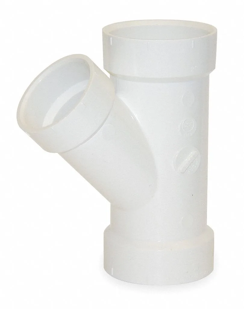 Mueller Industries, Inc. Mueller Industries, Inc. 06137 PVC Wye Trap 6 in x 6 in x 4 in — product photo