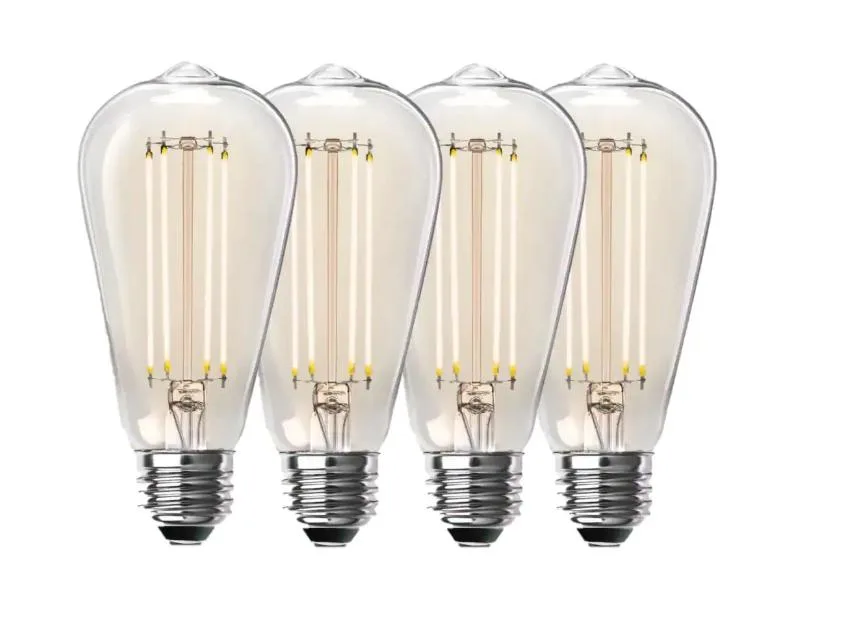 FEIT ELECTRIC FEIT ELECTRIC ST19 100W Equivalent 1100lm 2700K E26 4-Pack — product photo