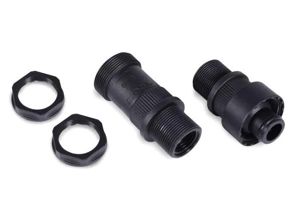 Alphacool Alphacool HF Quick Release Coupling Set IT/IT Bulkhead Nylon Black 17599 — product photo