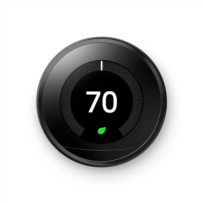 Google Google Nest Learning Thermostat T3016US Black — product photo