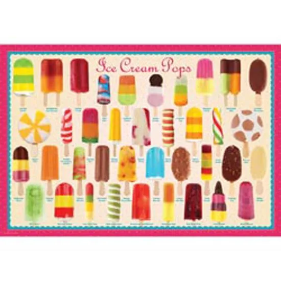 Eurographics Inc Eurographics Inc 100 Piece Jigsaw Puzzle Ice Cream Pops 13x19 in — product photo