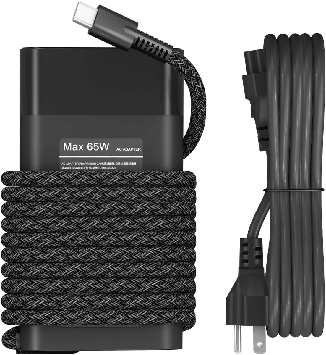FLEANE FLEANE 65W USB-C Laptop Charger for HP Spectre Envy EliteBook Chromebook — product photo