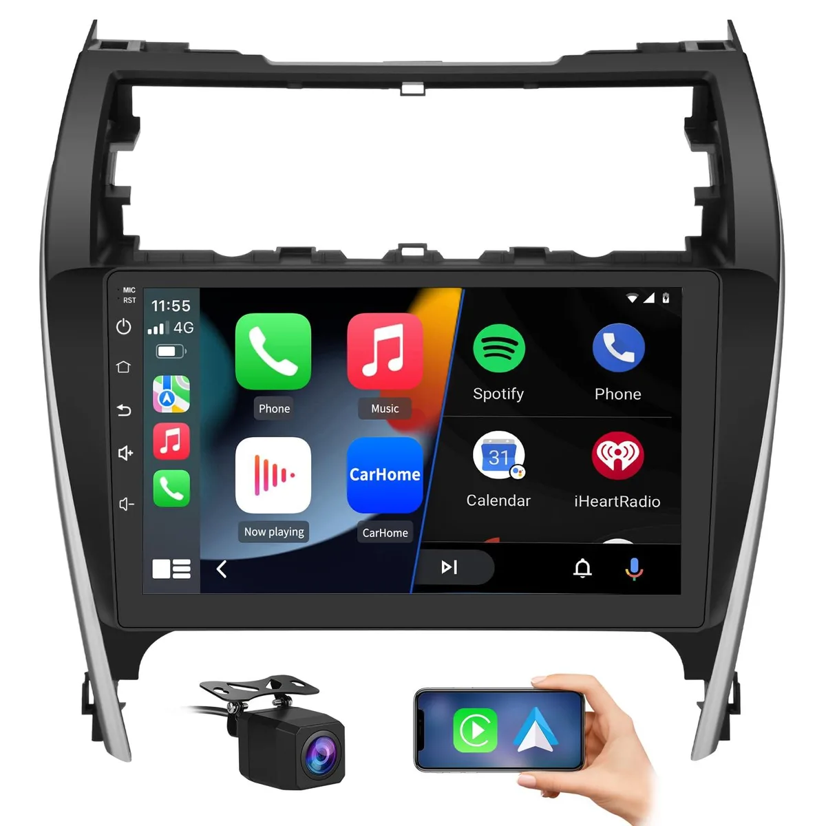litillbuly litillbuly US-XT812SCCAMRY215-HS19 10 Inch Android 13 2GB+64GB Car Electronics Accessory — product photo