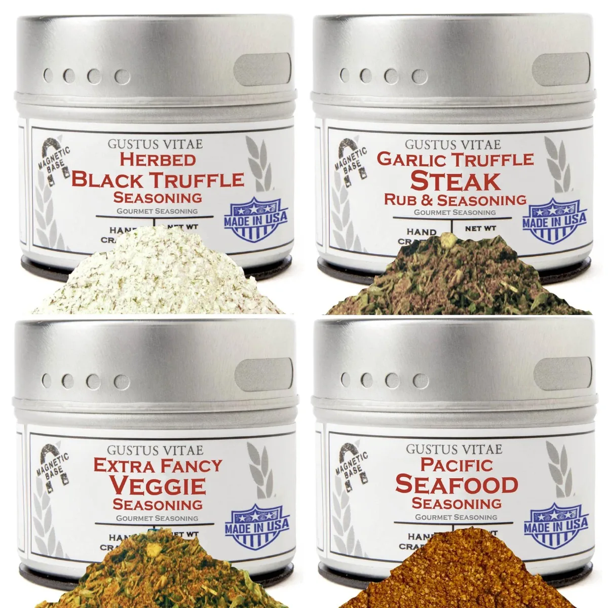 Gustus Vitae Condiments Gustus Vitae Condiments Fancy Proteins &amp; Truffled Sides 4 Pack — product photo
