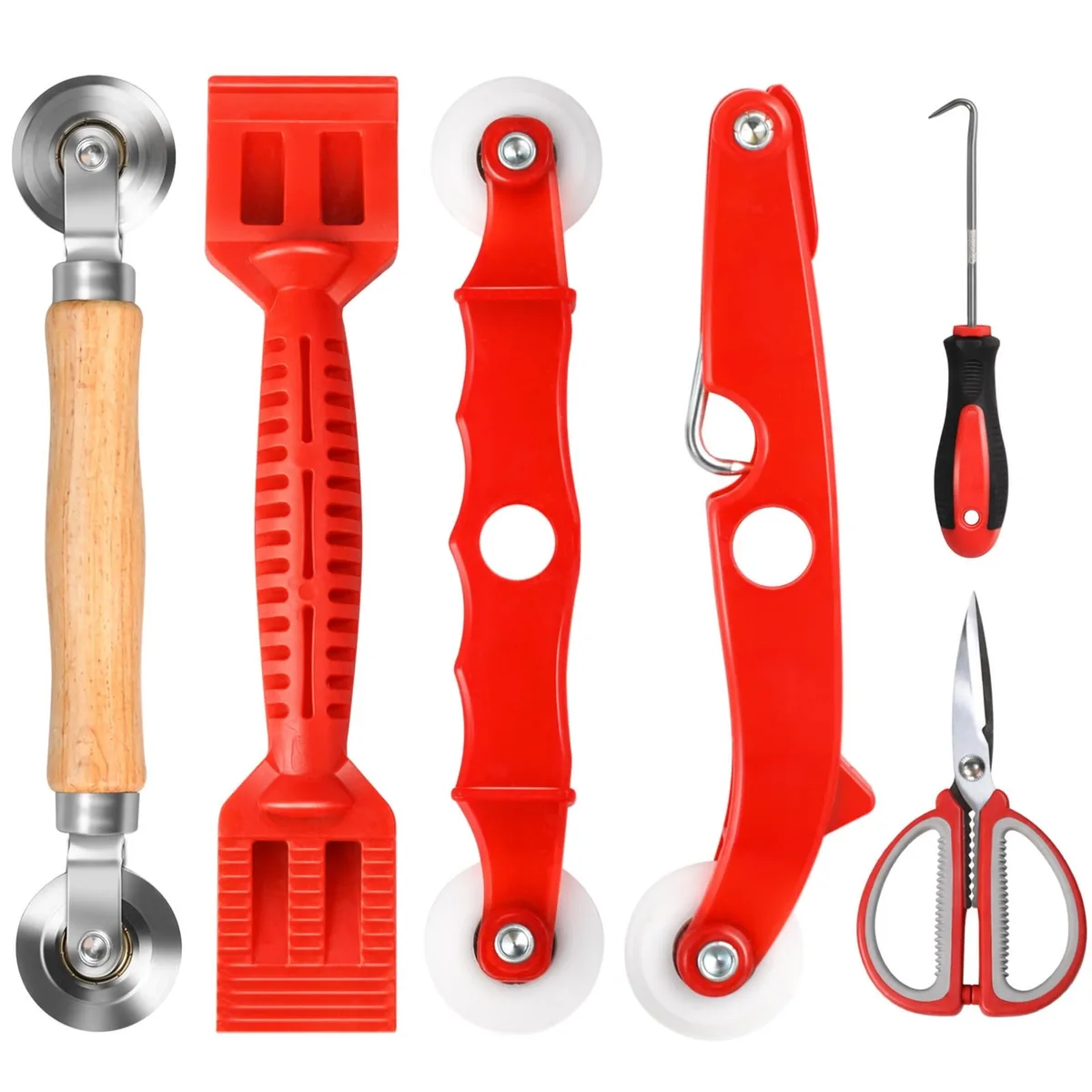6 in 1 Screen Repair Kit Red — product photo