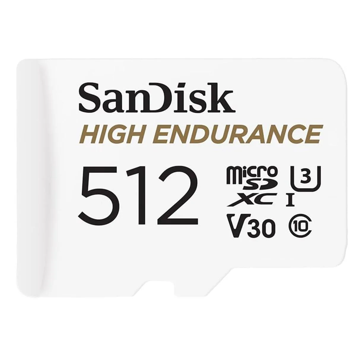 SanDisk SanDisk High Endurance 512GB microSDXC UHS-I V30 memory card — product photo