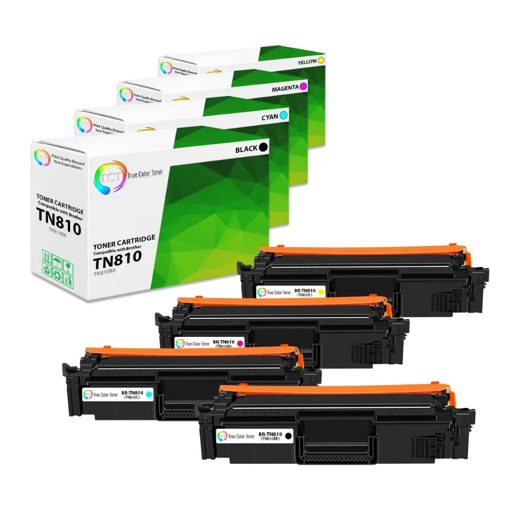True Color Toner True Color Toner TN810 4-Pack Toner Cartridges — product photo