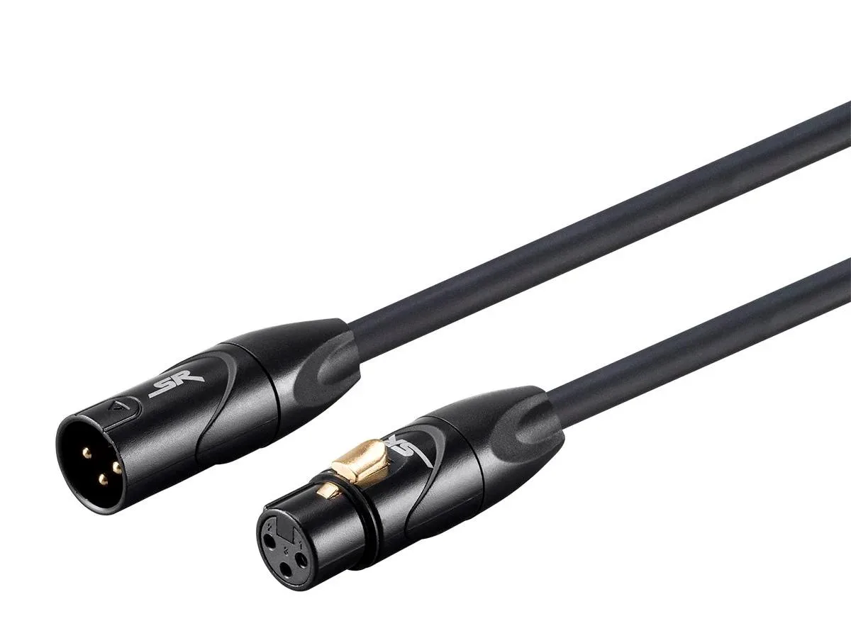 Monoprice Inc. Monoprice 118674 XLR Male to Female Cable 15 ft 16AWG Black — product photo