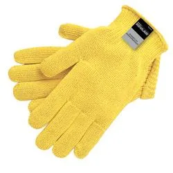 MCR Safety MCR Safety Kevlar Knit-Wrist Gloves Medium Yellow 1 Pair — product photo
