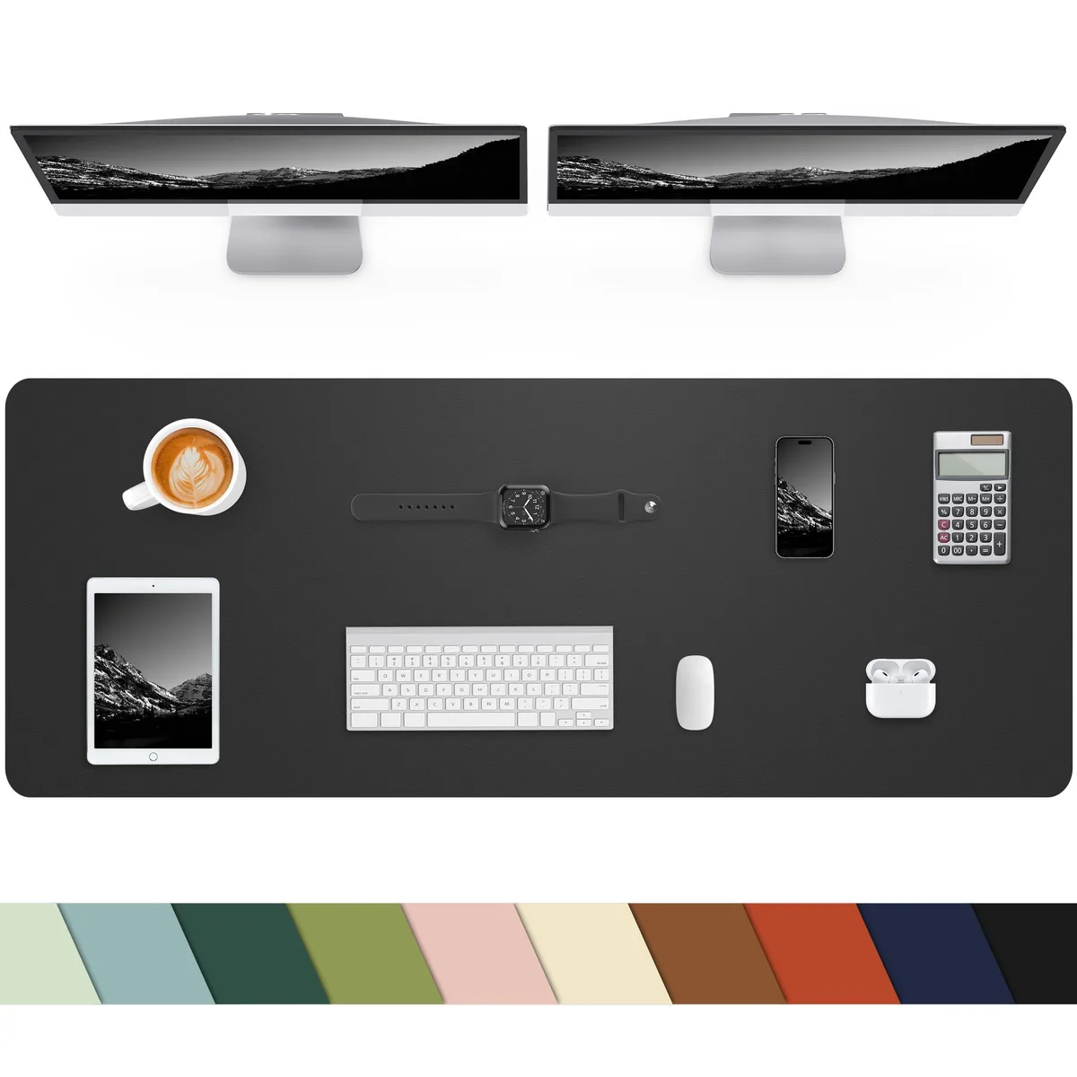  Keychron FYD-4017-Black Desk Mat Black 40x17in 2mm — product photo