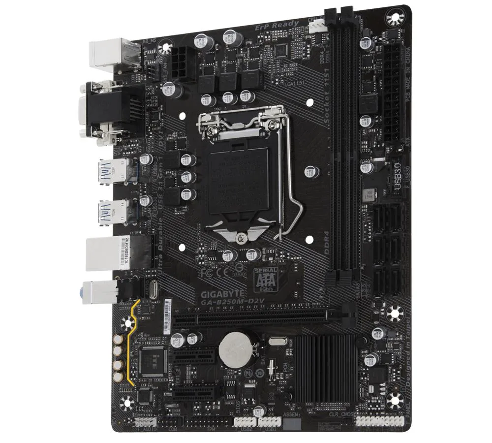 GIGABYTE GIGABYTE B250M LGA1151 DDR4 ATX Motherboard Accessory — product photo