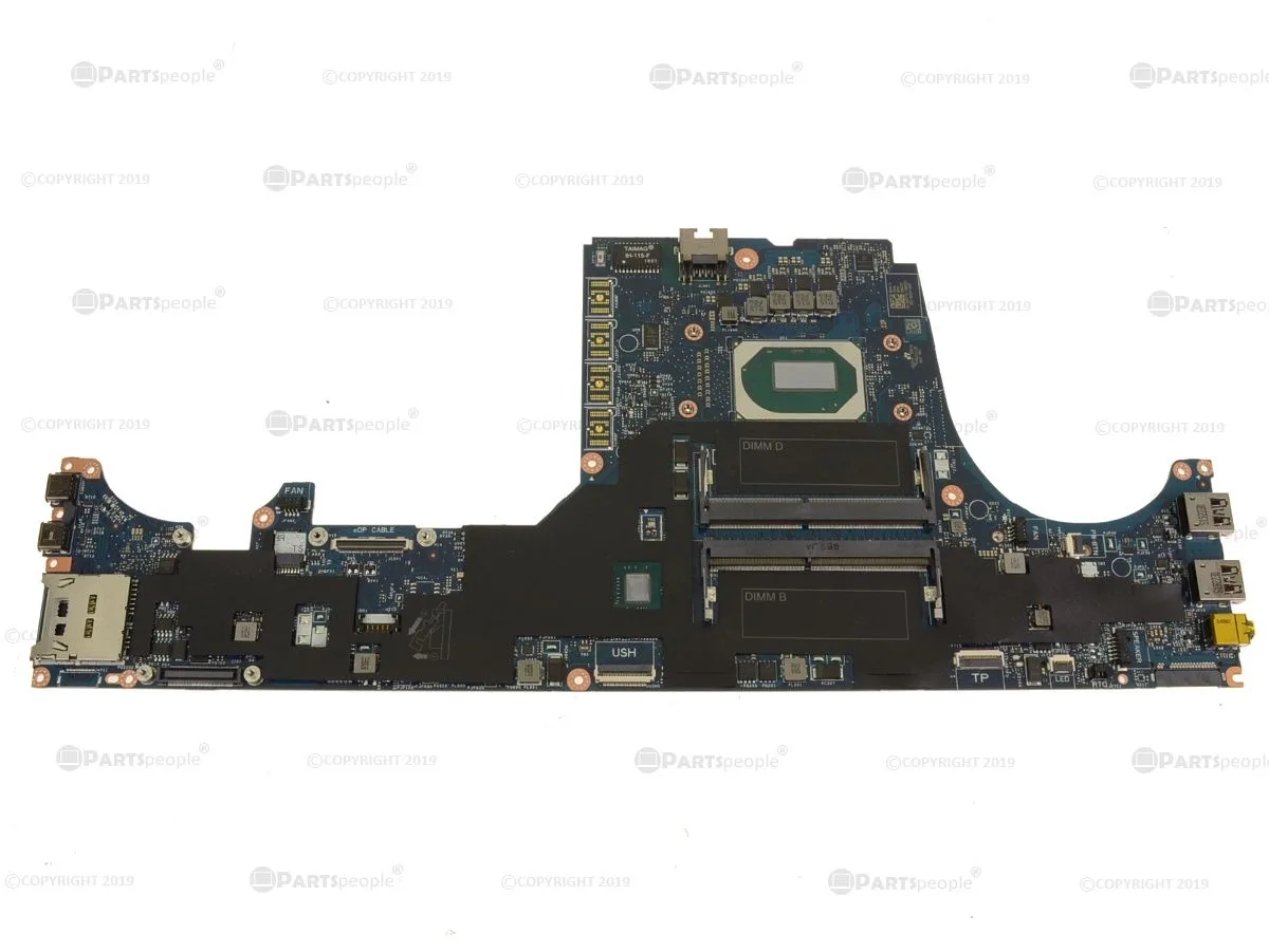 DELL DELL Precision 7540 Intel Motherboard i7-9850H 2.6GHz GRT7C — product photo