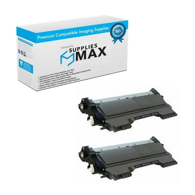 SuppliesMax SuppliesMax TN-450J 2-pack black toner cartridge 5200 pages — product photo
