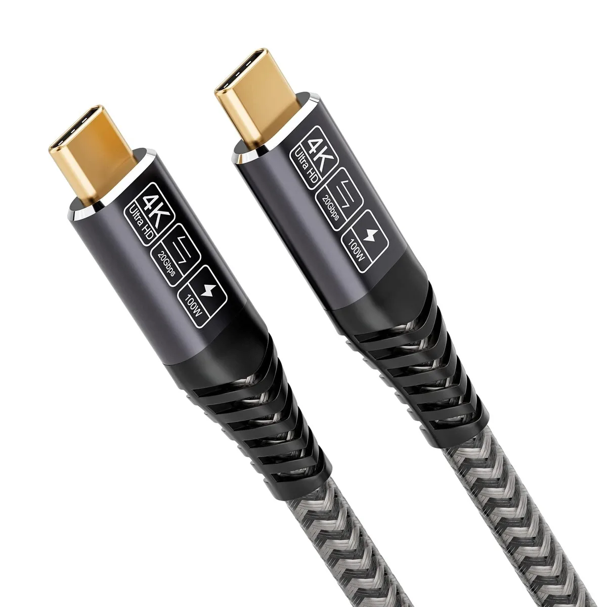 Vszerda Vszerda USB-C cable 10 ft 3.2 Gen 2x2 20 Gbps 100 W — product photo