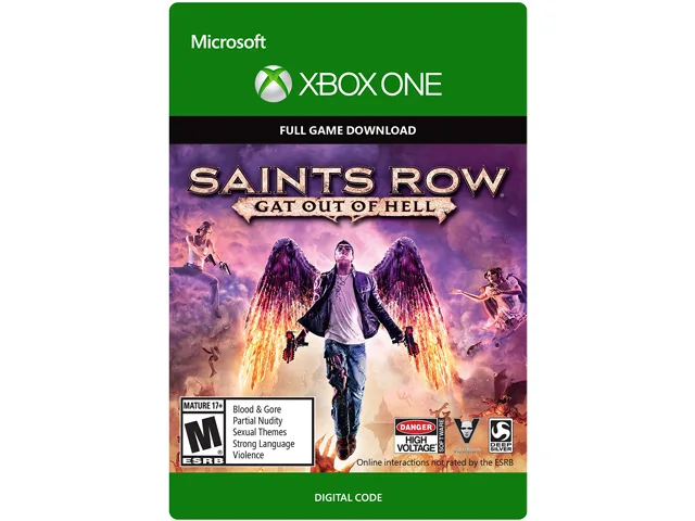 Deep Silver Inc. Deep Silver Inc. G3Q-00018 Saints Row Gat Out Of Hell XBOX One downloadable game — product photo